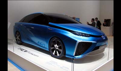 Toyota FCV Hydrogen Fuel Cell Electric Concept and Interview with Yoshikazu Tanaka 1